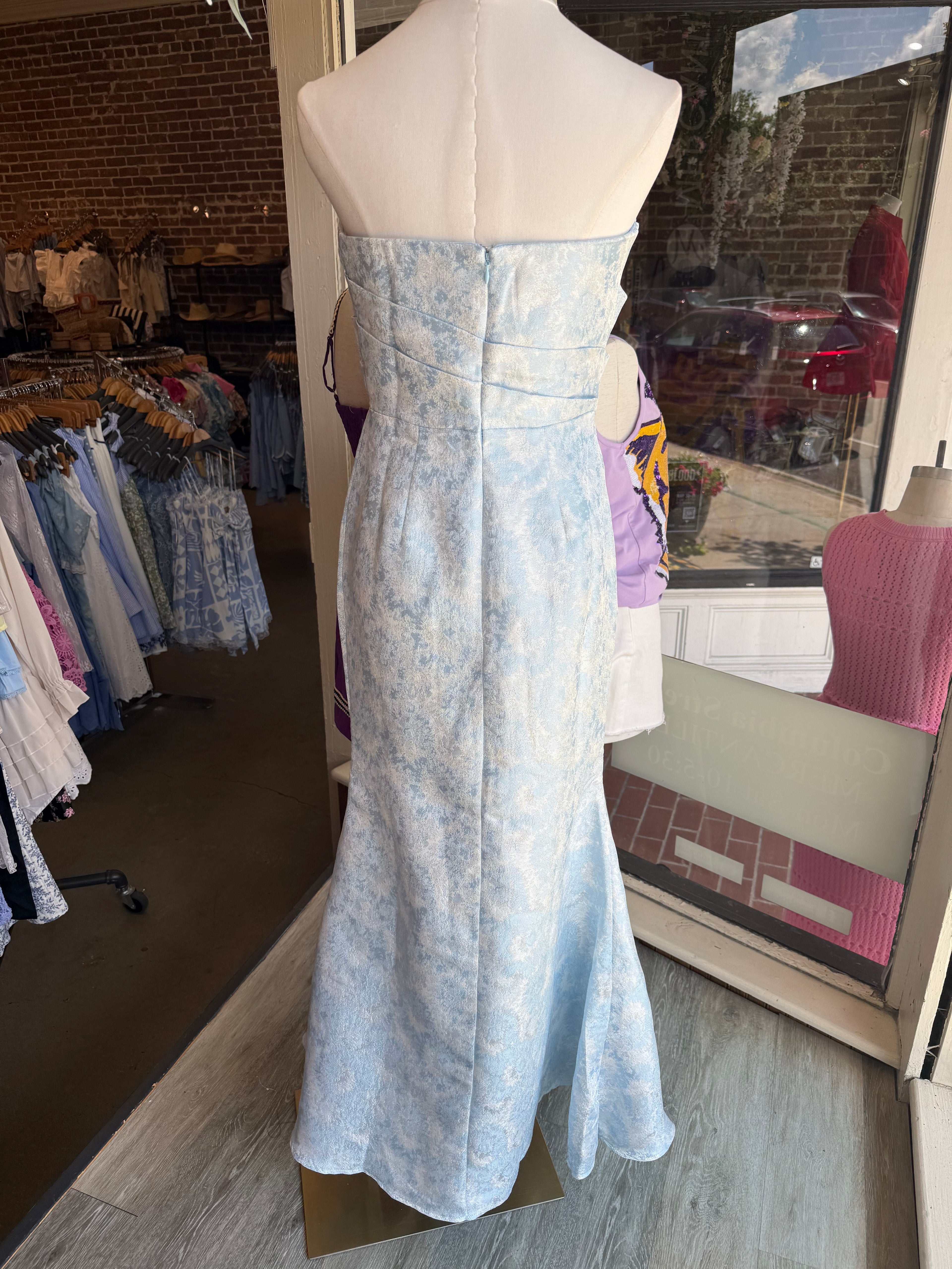 Blue Skies Maxi Dress