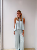 Powder Blue Poise Jumpsuit