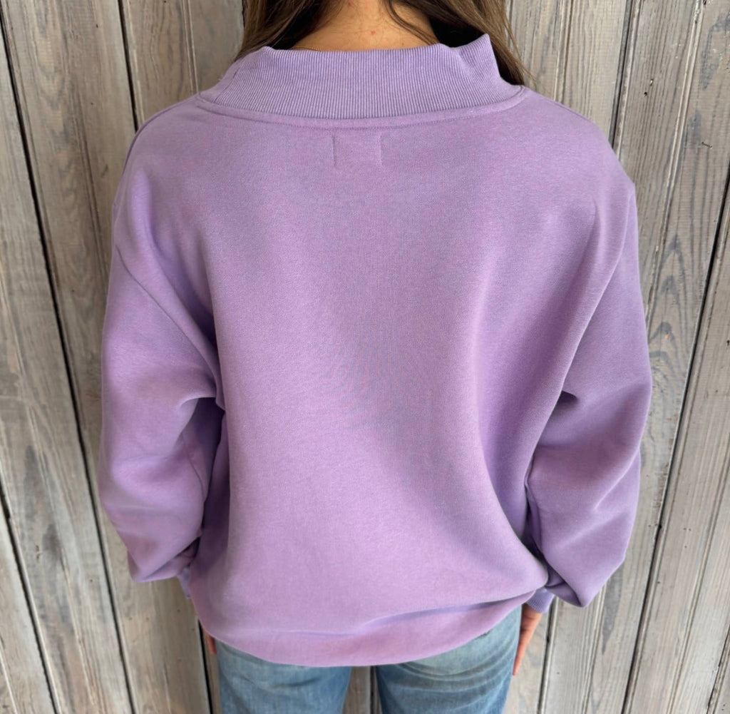 LSU Tigers Varsity Mockneck Sweatshirt