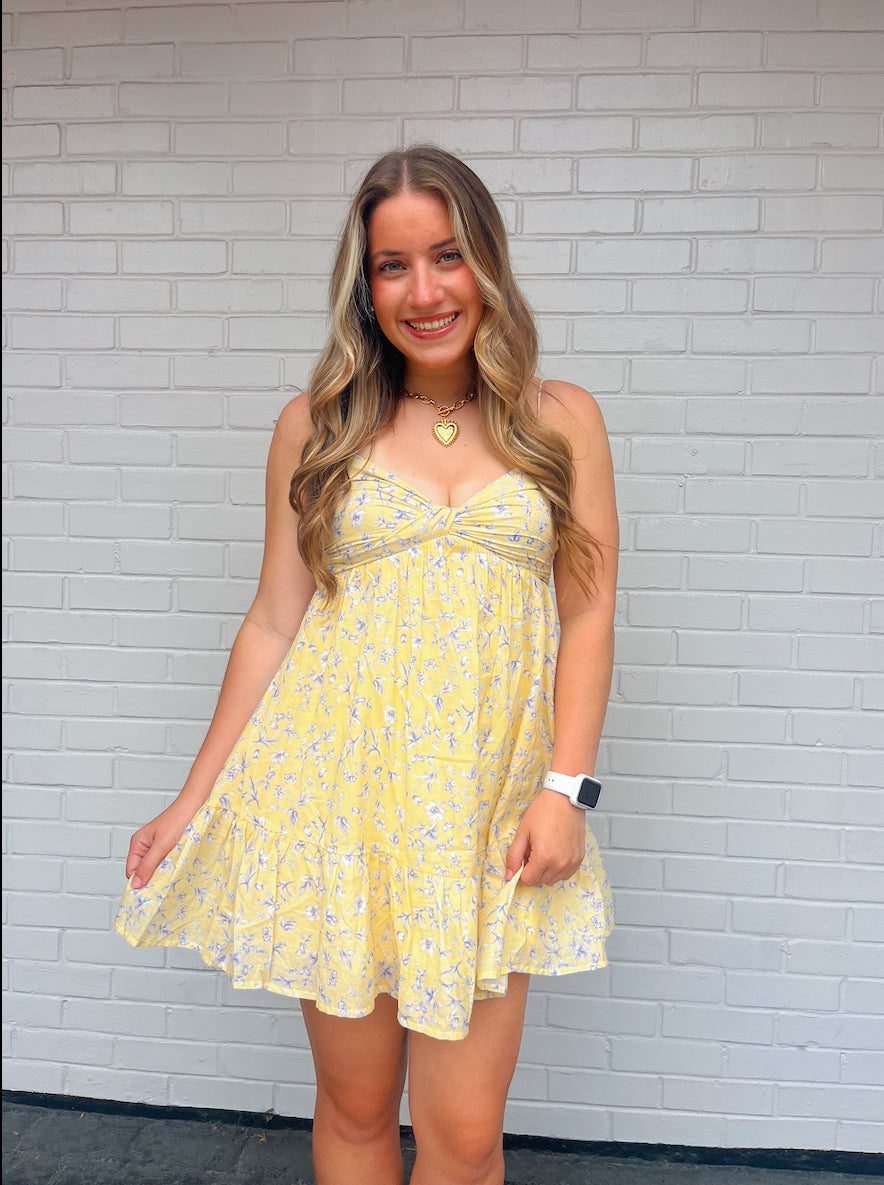 Golden Hour Mini Dress