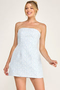 Something Blue Mini Dress
