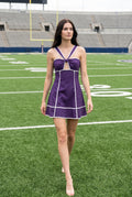 The Violet Varsity Dress